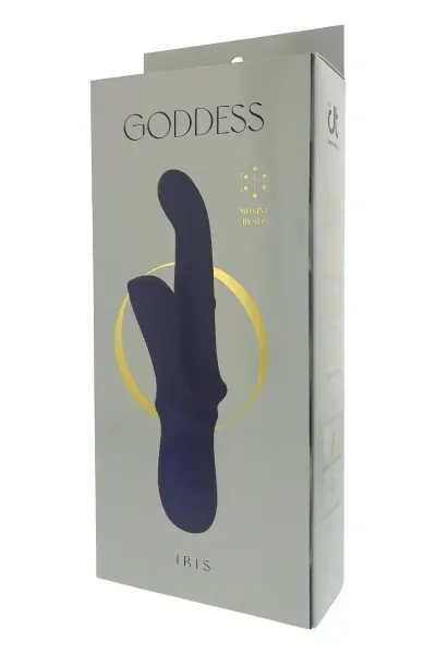 GODDESS IRIS DUO VIBRATOR WITH SLIDING BEAD zdjęcie 1