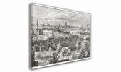 OBRAZ NA PŁÓTNIE 072 Grafika miejska 40x30cm