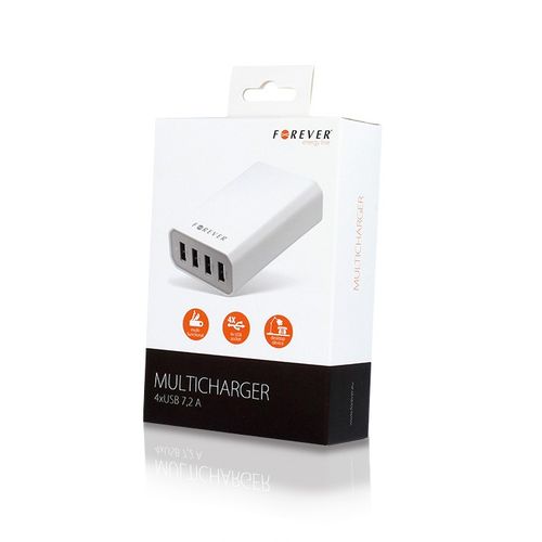 Ładowarka sieciowa 4 x USB 7,2A na Arena.pl