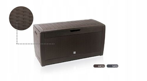 Skrzynia do ogrodu, na taras 310L MBR310 Antracyt na Arena.pl