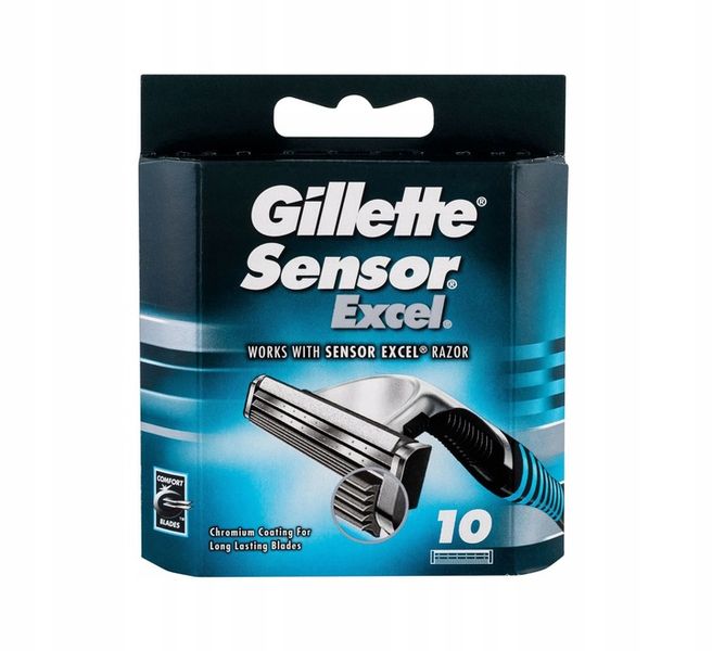 GILLETTE SENSOR EXCEL WKŁADY 10 SZT zdjęcie 1