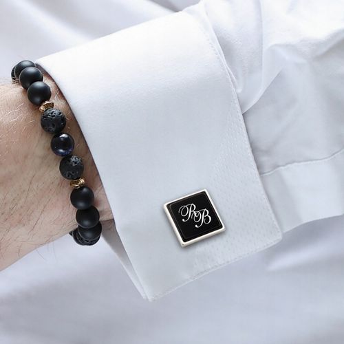 Prezent z grawerem dla męża Spinki do mankietów na Arena.pl