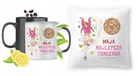 Dla Mai Zestaw Kubek Magiczny + Poduszka Z Nadrukiem Ze Zdjęciem