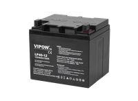 Akumulator żelowy do awaryjnych źródeł motocykli zabawek Vipow 12V / 40 Ah