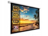 EKRAN PROJEKCYJNY 200x150 HD PÓŁAUTOMAT 4:3 100''