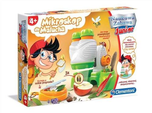 Clementoni (CLE60599): Mikroskop dla malucha na Arena.pl