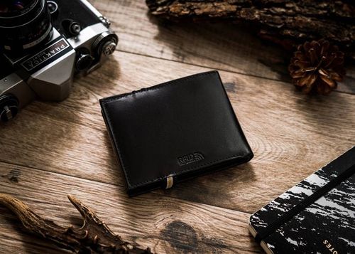 skórzany portfel męski w orientacji poziomej - peterson na Arena.pl