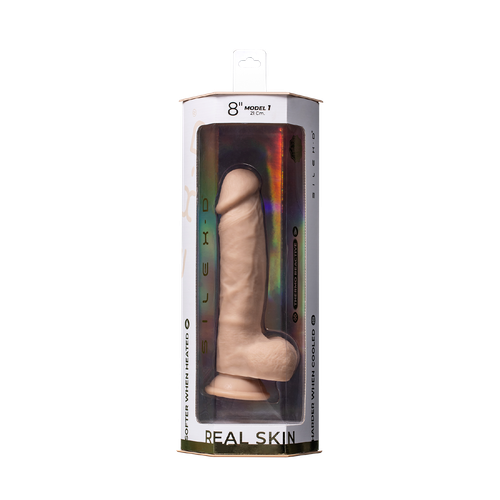 dildo z przyssawką 21 cm real skin model 1 8" flesh silexd na Arena.pl