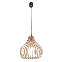 Kuchenna lampa wisząca 137623620217 drewniana nad wyspę