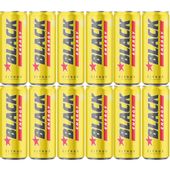 Black napój energetyzujący o smaku cytryny 250ml x 12 sztuk