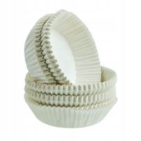 FOREMKI PAPILOTKI 70x20 cm - białe 200 szt