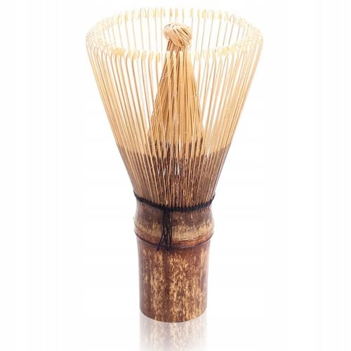 Chasen bambusowa miotełka do herbaty matcha + łyżeczka chashaku ZESTAW na Arena.pl