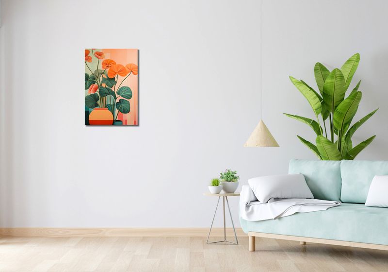 Obraz 40x60cm Kwiatowa Harmonia zdjęcie 2