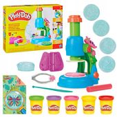 Play-Doh ciastolina Mikroskop świecący zestaw edukacyjny Hasbro G0494