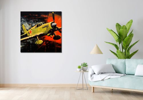 Obraz 90x90cm Barwny Przelot na Arena.pl