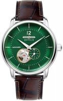 zegarek męski zeppelin lz120 open heart automatic 8166-4 + box