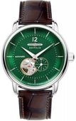 zegarek męski zeppelin lz120 open heart automatic 8166-4 + box
