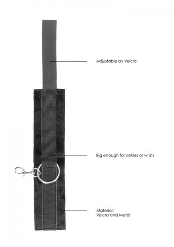 velcro hand or ankle cuffs   with adjustable straps na Arena.pl