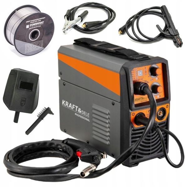 SPAWARKA INWERTOROWA MIGOMAT MIG MAG MMA TIG 200 A FLUX IGBT + GRATIS DRUT zdjęcie 9