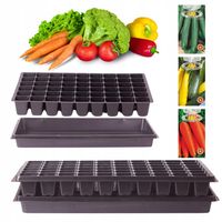 WIELODONICZKA DO SIEWU DONICZKA DO WYSIEWU ROZSAD TACA PODSTAWKA 54szt