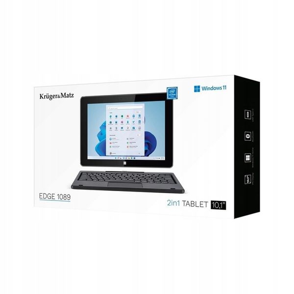 KRUGER & MATZ TABLET 2IN1 EDGE 1089 WIN 11 PRO zdjęcie 1