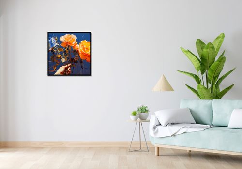 Plakat 60x60cm Żywy Uścisk na Arena.pl