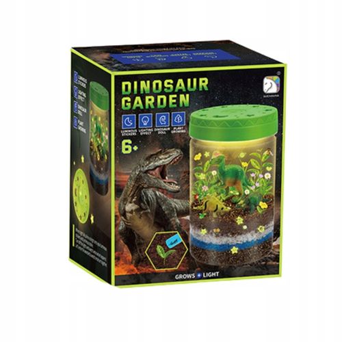 DINOZAUR OGRÓD TERRARIUM PROJEKTOR LAMPKA NOCNA PIASEK NAKLEJKI ROŚLINY na Arena.pl