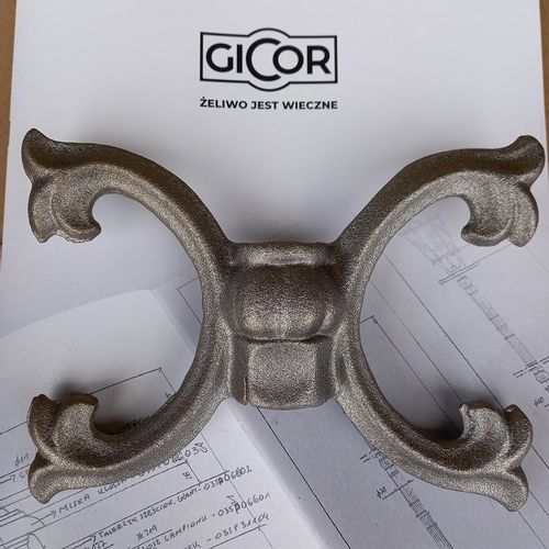 ORNAMENT MOTYL MAŁY ELEMENT OGRODZENIA GICOR na Arena.pl