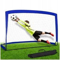 BRAMKA PIŁKARSKA 200cm OGRODOWA SKŁADANA DLA DZIECI TRENINGOWA PRZENOŚNA