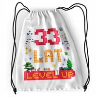 Plecak Urodziny 33 33Cie Sportowy Szkolny Worek Z Nadrukiem Ze Zdjęciem