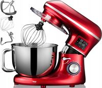 ROBOT KUCHENNY PLANETARNY MIKSER KERCH MYCHEF PODGRZEWANA MISA RED 6,2L