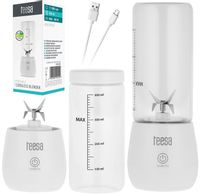 BLENDER PERSONALNY TEESA WHITE MAŁY PRZENOŚNY NA USB AKUMULATOR 100W