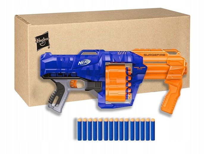 NERF N-STRIKE ELITE SURGEFIRE E0011 MEGASZYBKI zdjęcie 9