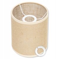 Abażur klosz do lampy wiszącej stojącej JUTOWY