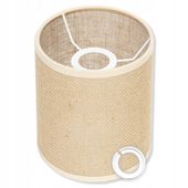 Abażur klosz do lampy wiszącej stojącej JUTOWY