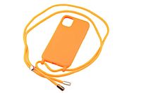 Etui ze sznurkiem RCK do Apple iPhone 11 pomarańczowy