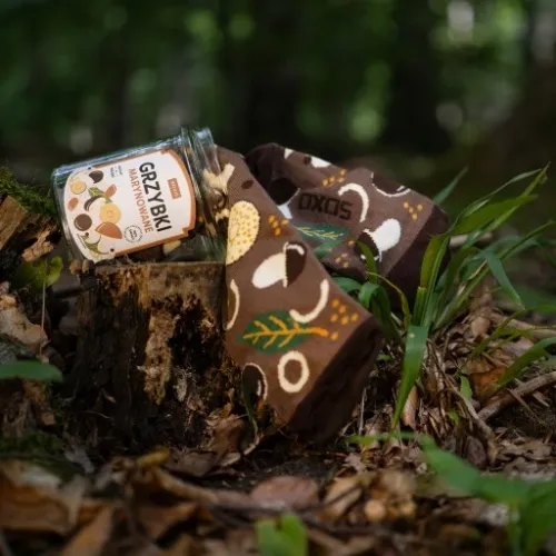 DŁUGIE SKARPETY BAWEŁNIANE DAMSKIE SOXO PREZENT DLA BABCI NA DZIEŃ BABCI na Arena.pl