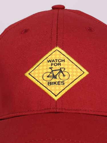 Czapka z daszkiem bejsbolówka męska rower bordowa 56-60 YOCLUB na Arena.pl