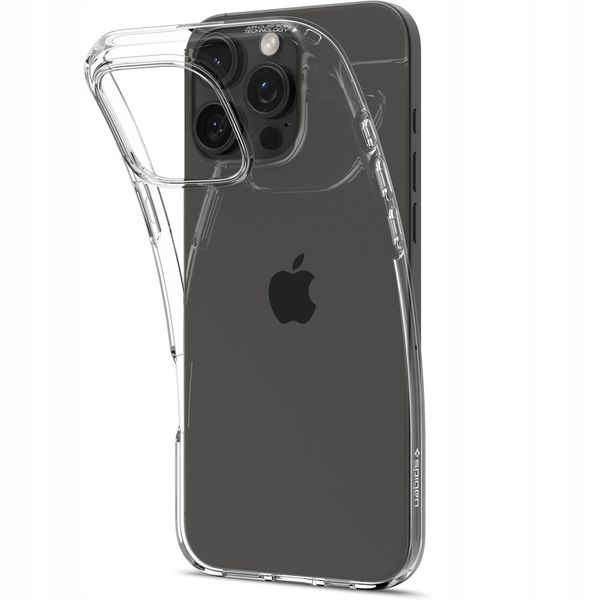 Etui Spigen Liquid Crystal do iPhone 16 Pro Crystal Clear zdjęcie 3