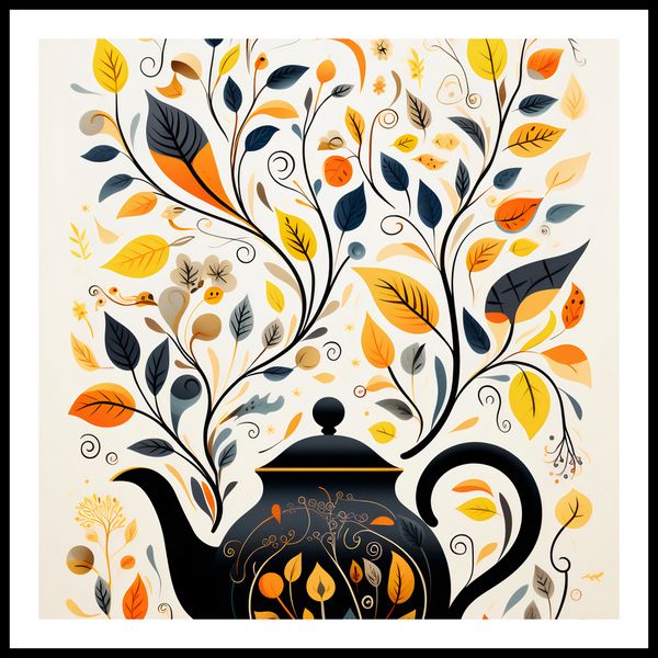 Plakat 60x60cm Jesienna Melodia zdjęcie 3