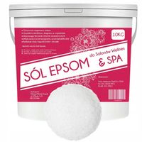 SIARCZAN MAGNEZU EPSOM SOL MAGNEZOWA KAPIEL MASAŻ SPA GORZKA 10KG