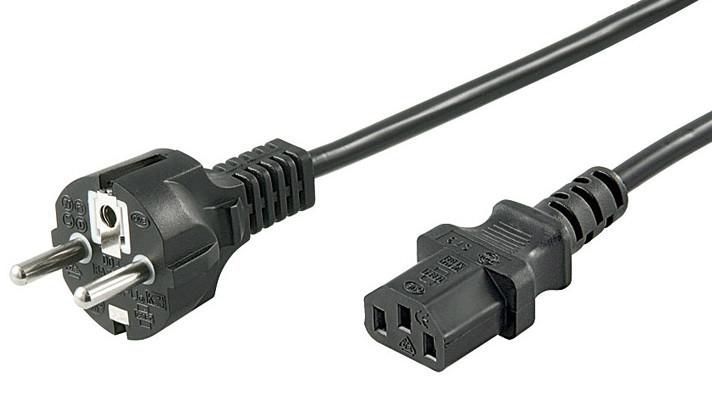 MicroConnect Power Cord CEE 7/7 - C13 1m zdjęcie 1