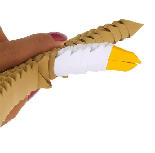 Zabawka kreatywna dla dzieci i dorosłych - Origami 3D Orzeł (336 elementów) na Arena.pl