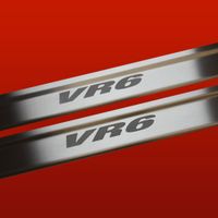 Listwa progowa VOLKSWAGEN CORRADO VR6 Stal nierdzewna 304 mat 2szt