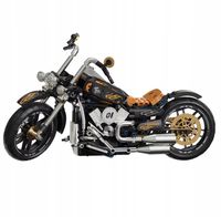 Klocki motocykl Harley chopper 445el model techniczny motor (445PCS)