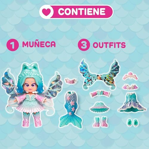 KookyLoos lalka laleczka Pearl Fairytale Mix & Match syrenka wróżka nowość na Arena.pl