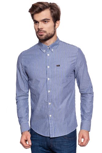 LEE SLIM BUTTON DOWN WHITE L66VBB12 XL na Arena.pl