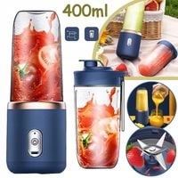 400ML ELEKTRYCZNY BLENDER USB, BLENDER SMOOTHIE DO OWOCÓW, WARZYW, 6 OSTRZY