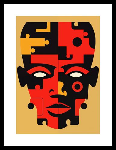 Plakat 21x29,7cm Puzzle Tożsamości na Arena.pl