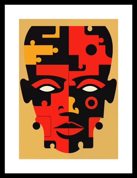 Plakat 21x29,7cm Puzzle Tożsamości zdjęcie 3